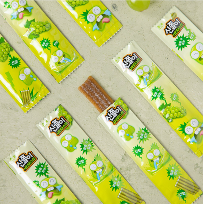 [Haitai] Shinjjol-i Chewy Candy 24g (Strawberry / Shine Muscat / Apple / Lemon Cola) 해태제과 신쫄이