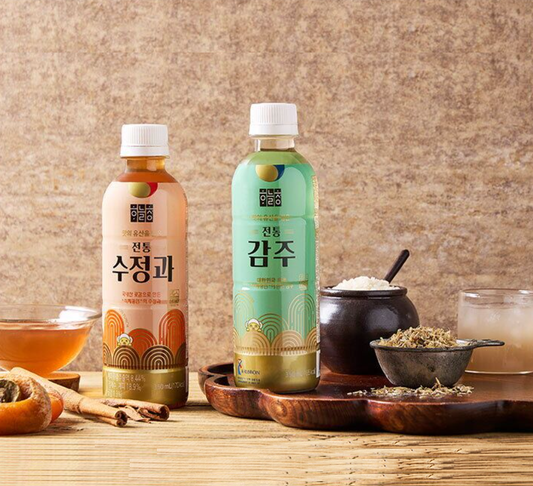 [Haneulcheong] Traditional Korean Drinks 350ml  [하늘청] 전통 음료 500ml – 감주 / 수정과