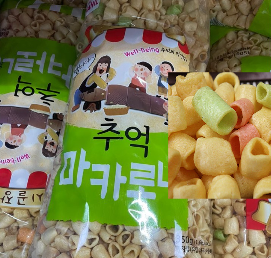 [Hanil] Korea Traditional Macaroni Snack 180g 한일 마카로니