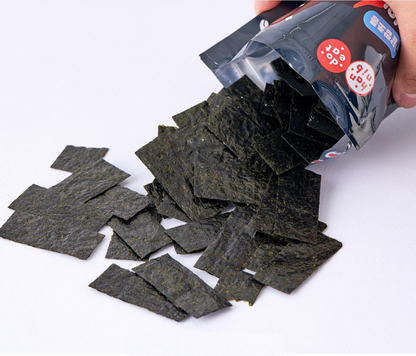 경기 Fair [Hannibwasac] Crispy Seaweed snack (Wasabi,Sweet Salt,Spicy,Gourmet Cheese) 15g  한닙두잇 한닙와삭