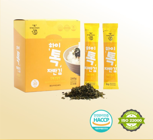 경기 Fair [HiTok] Seasoned Seaweed Flake 8g  하이톡  김자반 스틱형