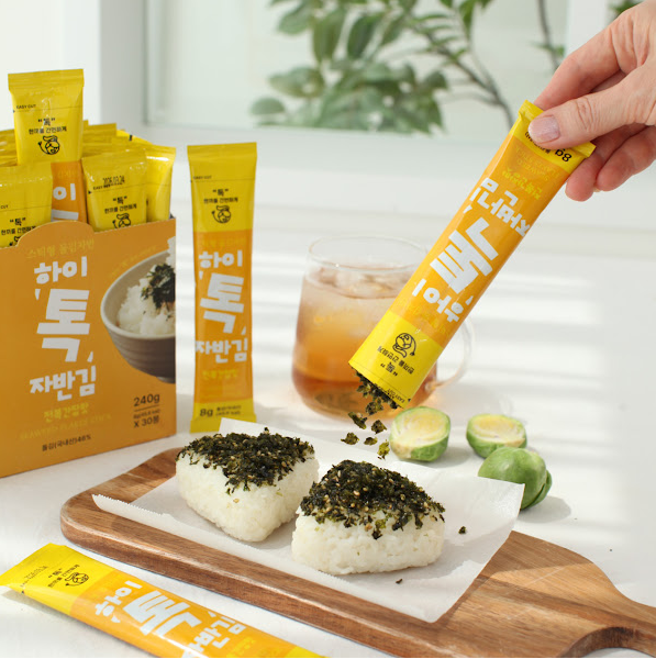 경기 Fair [HiTok] Seasoned Seaweed Flake 8g  하이톡  김자반 스틱형
