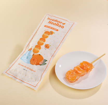 HooRoo HooRoo Ice Tanghulu Fruit (Strawberry, Grape & Tangerine) 45g 아이스 탕후루