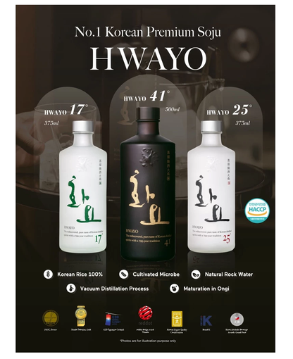 [Hwayo] Korea Premium Soju Series 화요소주