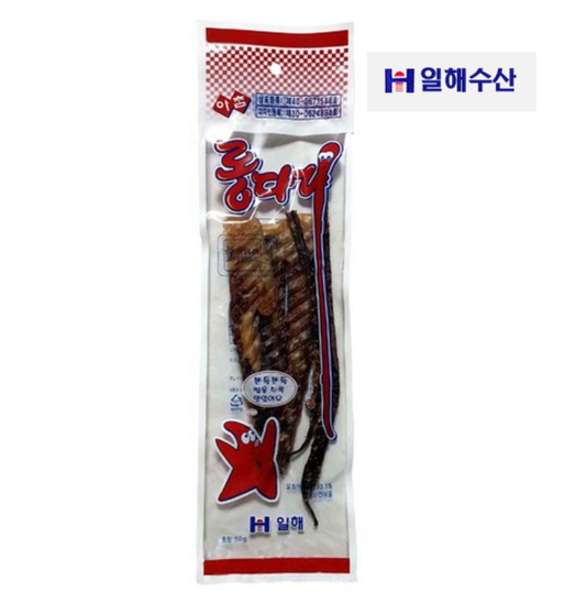 [Ilhae] Squid Long Leg 50g (일해수산 오징어 롱다리 50g)