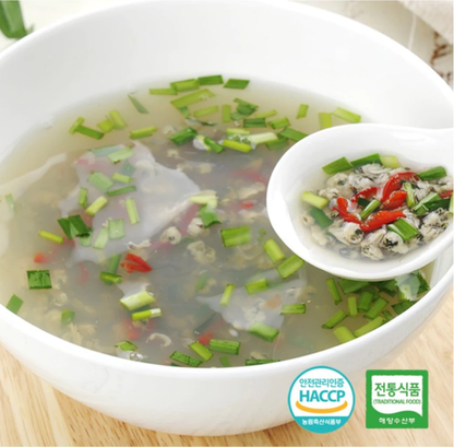 [Jeongok] Jaecheop Soup (Clam Soup) 300g  정옥 재첩국