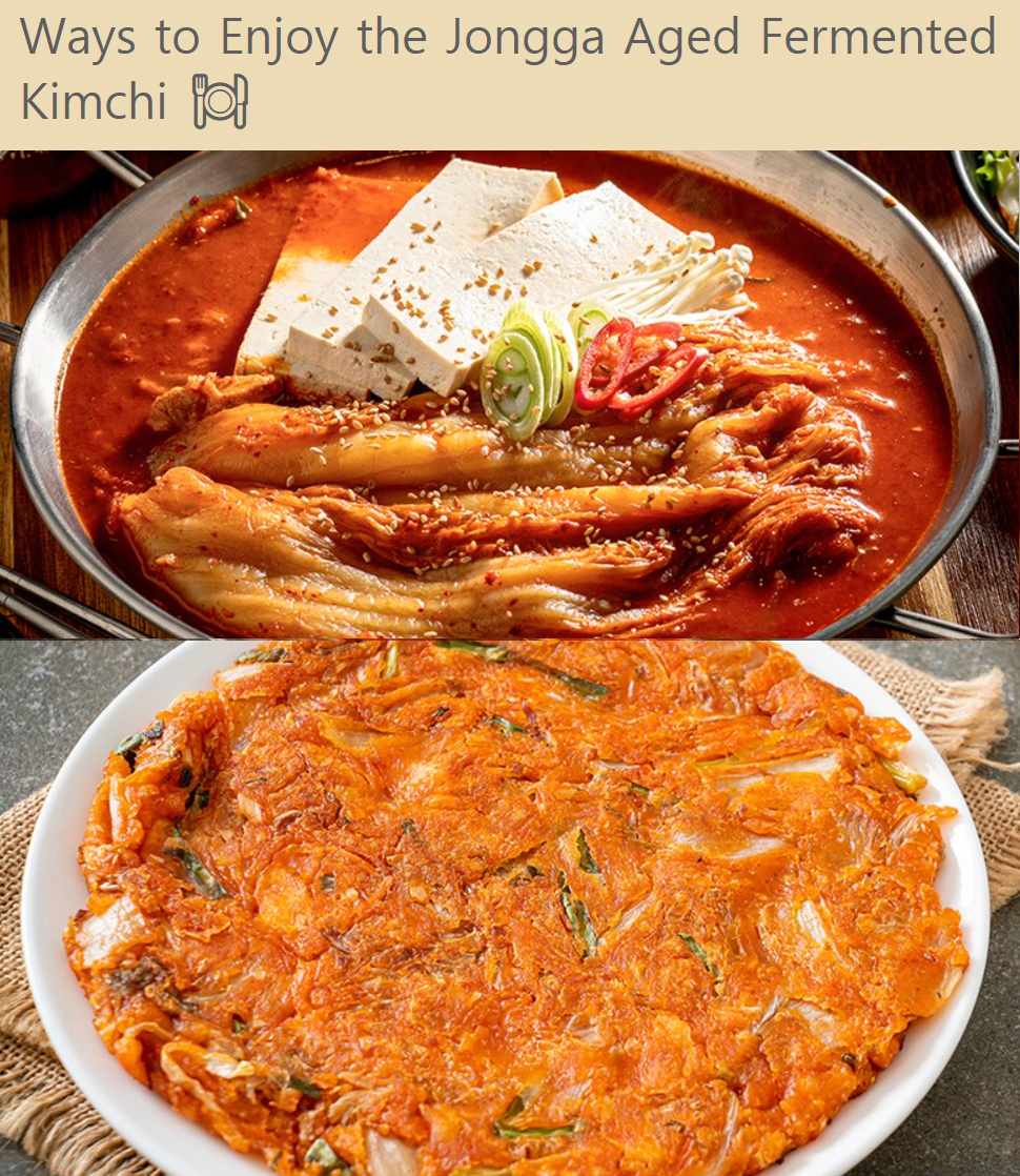 [Jongga] Aged Fermented Kimchi (Whole) 1kg  종가집  묵은지