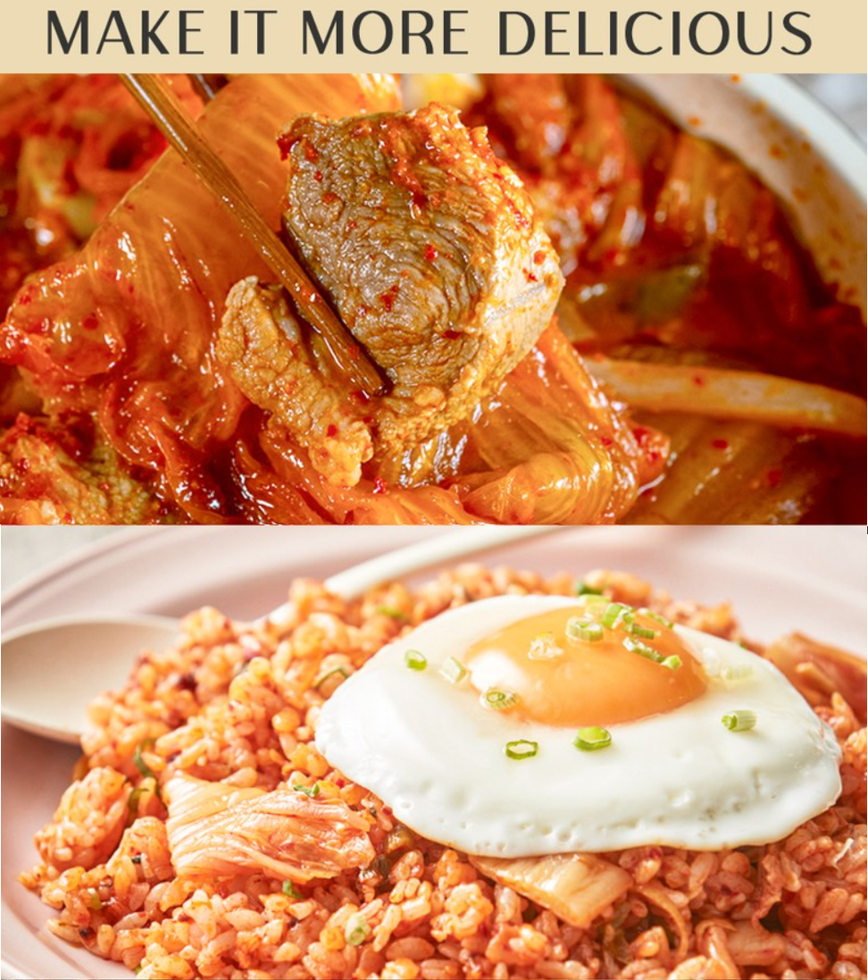 [Jongga] Aged Fermented Kimchi (Whole) 1kg  종가집  묵은지