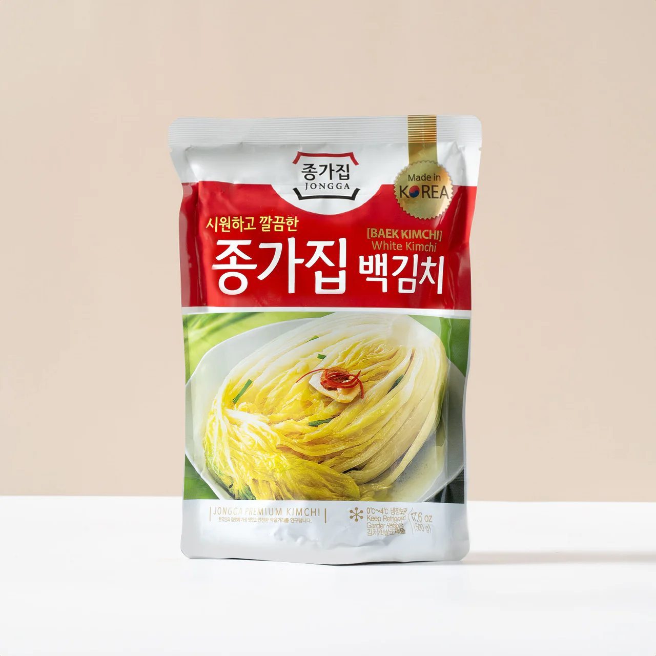 [Jongga] Baek Kimchi (White Kimchi) 500g  종가집 백김치