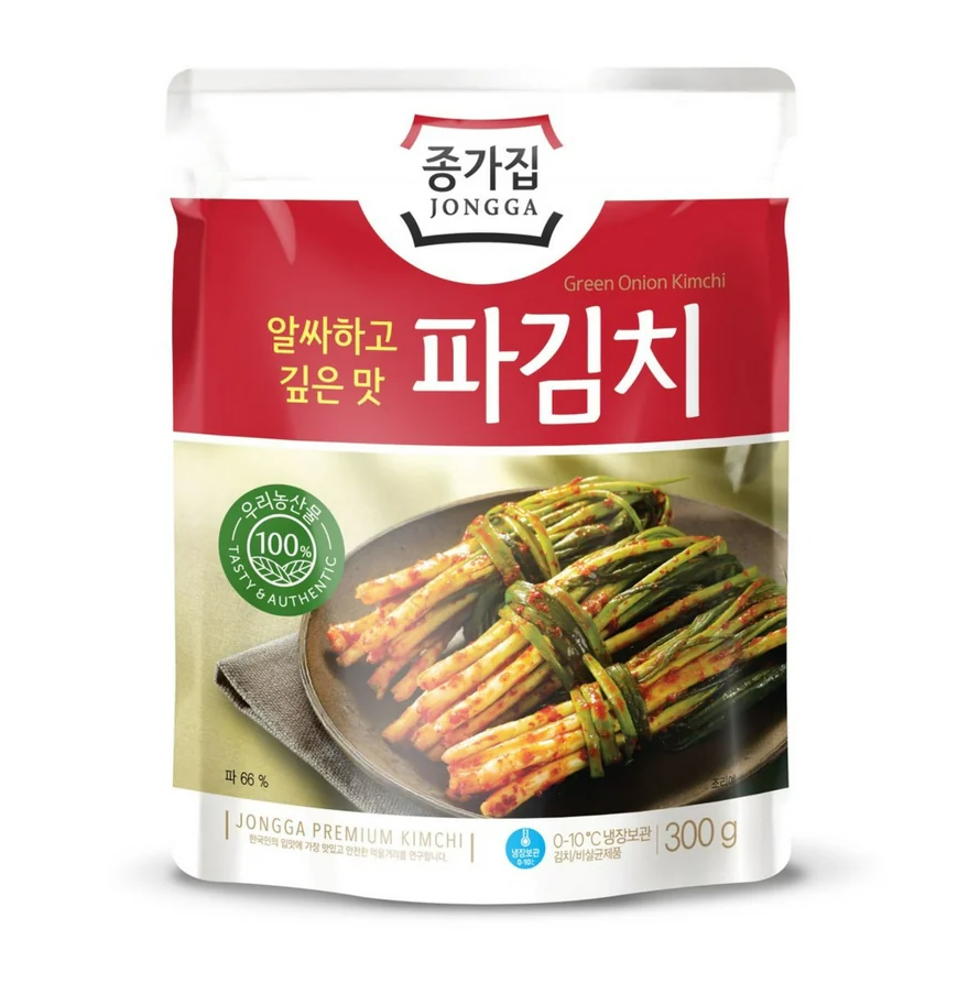 [Jongga] Pa Kimchi (Green Onion Kimchi) 300g 종가 파김치 300g