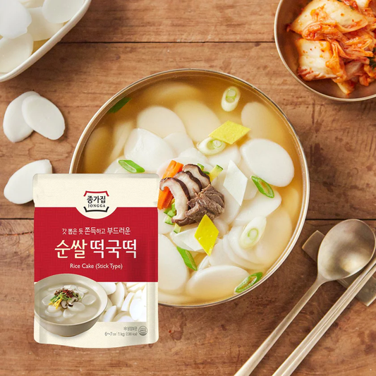 [Jongga] Rice Cake (Sliced Type) 500g / 1kg   종가집 순쌀떡국떡