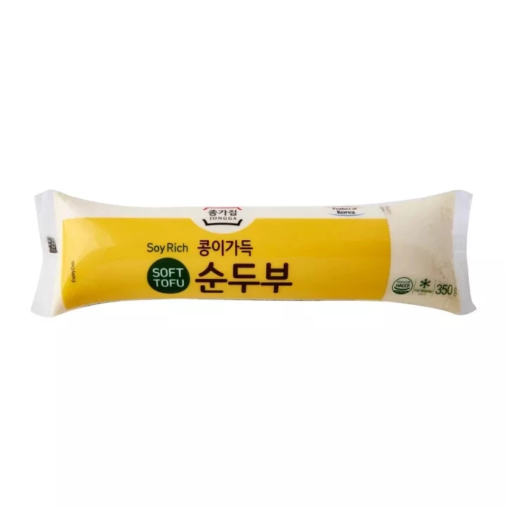 [Jongga] Soy-Rich Tofu Assortment (3 Types) 종가집 콩이 가득 두부 (부침용 / 찌개용 / 순두부)