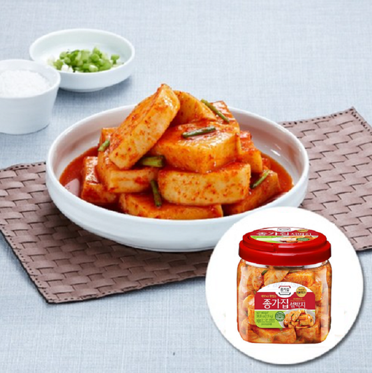 [Jongga] Whole Radish Kimchi Seokbakji 1.1kg  종가집 섞박지