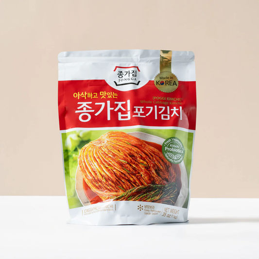 [Jongga] Whole cabbage Poggi Kimchi 1kg  종가집 포기김치