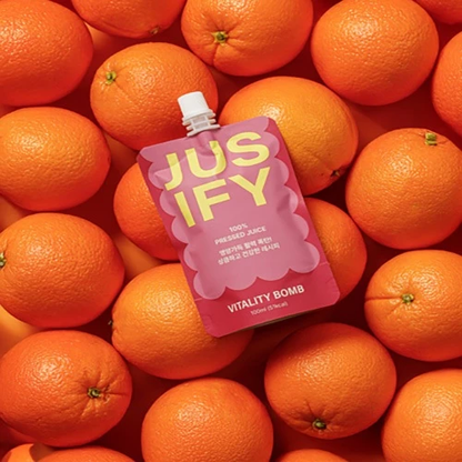 경기 Fair [Jusify] Morning Sun / Vitality Bomb  Cold-Pressed Juice 모닝썬, 바이탈리티밤 (100ml)