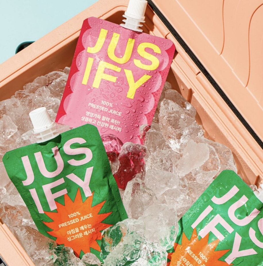 경기 Fair [Jusify] Morning Sun / Vitality Bomb  Cold-Pressed Juice 모닝썬, 바이탈리티밤 (100ml)