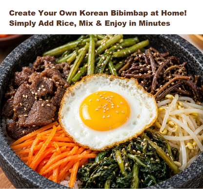 [K-Namul] Korean Namul Side Dish 120g (4 Types)  K-나물 고사리 고구마줄기 무청시래기