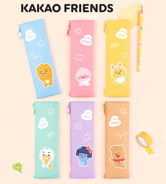 [Kakao Friends] Lovely Mini Flat Pencil Case 카카오프렌즈 러블리 미니 플랫 필통