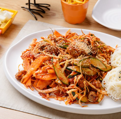 [Kidarifood] Golbaengi Bibim Somyeon (Spicy Whelk Noodles) 389g  샘표 골뱅이 비빔소면