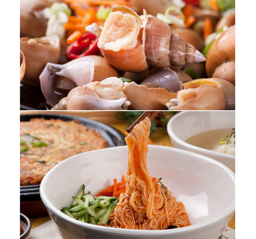 [Kidarifood] Golbaengi Bibim Somyeon (Spicy Whelk Noodles) 389g  샘표 골뱅이 비빔소면