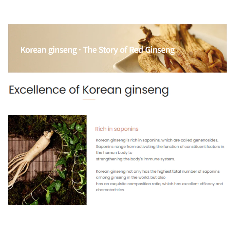Korean Red Ginseng Tea 3gx50T 고려 홍삼차 티백 50T