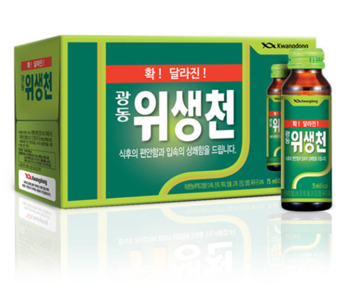 [Kwangdong] Herbal Digestive Drink 75ml 광동 위생천