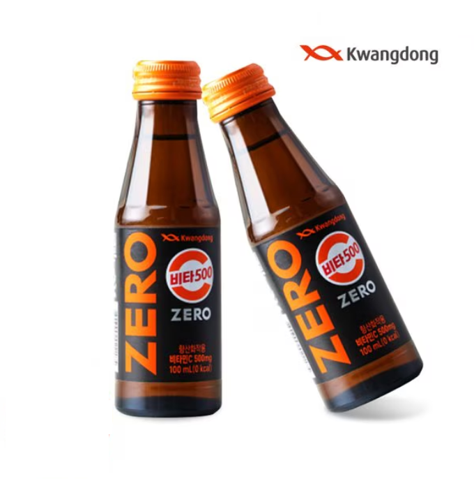 [Kwangdong] Vita 500 Zero Vitamin C Drink 100ml 광동 비타500 제로 비타민C 드링크