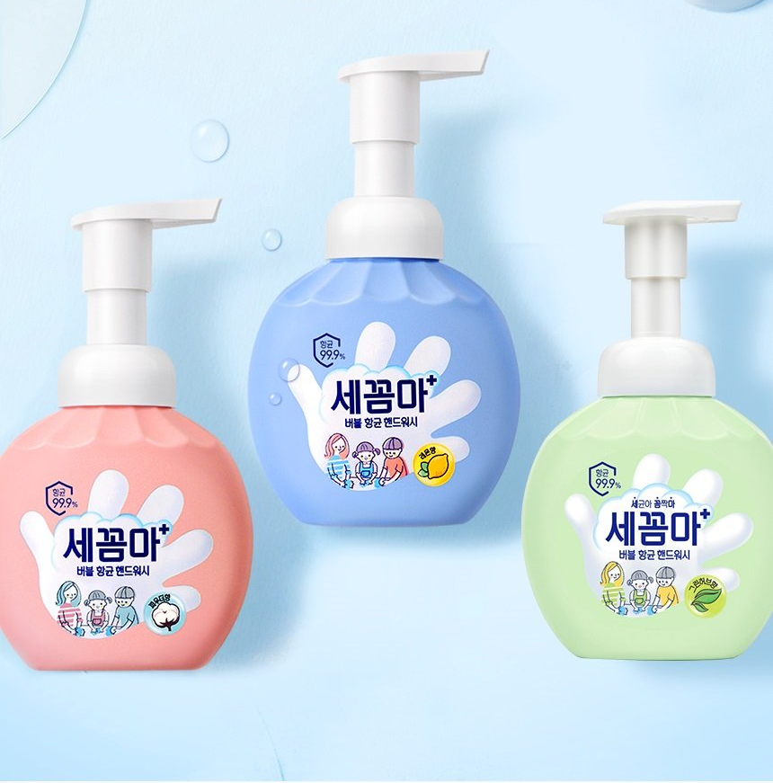 [LG] H&H Antibacterial Bubble Hand Wash 250ml 세꼼마 버블 핸드워시