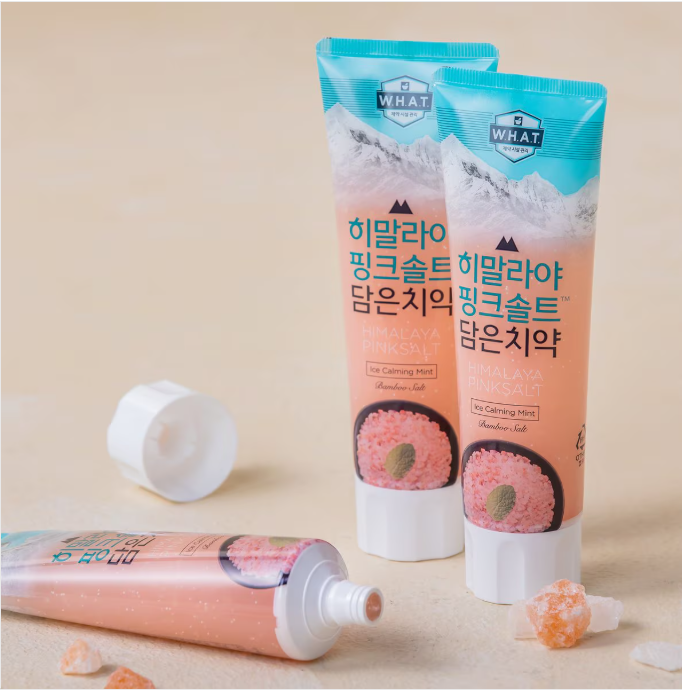 [LG] Himalayan Powder Crystal Salt Toothpaste 100gx3pcs 히말라야 핑크솔트 치약 (아이스 카밍 민트 / 플로라 민트