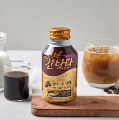 [Lotte] Cantata Premium Blend Coffee 275ml [칸타타] 스위트 아메리카노 / 프리미엄 라떼