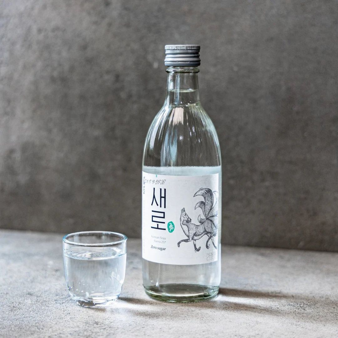 [Lotte] Chum Churum Saero 257 Zero Sugar Soju 360ml  롯데 새로 소주