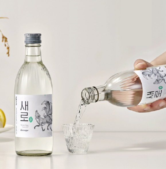 [Lotte] Chum Churum Saero 257 Zero Sugar Soju 360ml  롯데 새로 소주