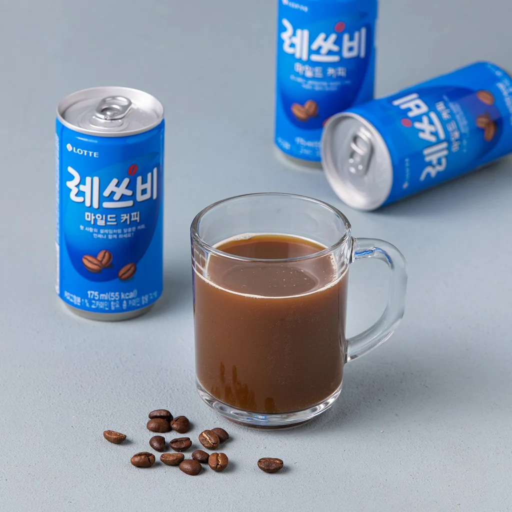 [Lotte] Let's Be Mild Coffee 180ml  롯데 레쓰비 마일드커피