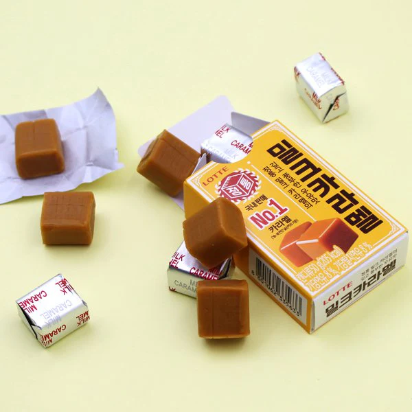 [Lotte] Milk Caramel Candy 50g  롯데제과 밀크카라멜
