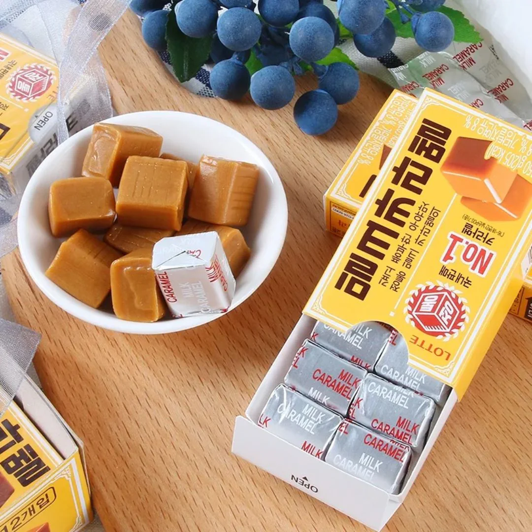 [Lotte] Milk Caramel Candy 50g  롯데제과 밀크카라멜