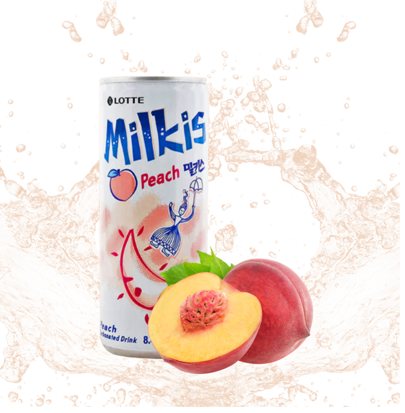 [Lotte] Milkis Carbonated Soda Drink 250ml  롯데 밀키스 탄산음료