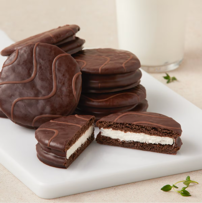 [Lotte] Mon Cher Cacao Cream Cake 204g (6pcs) 롯데 몽쉘 카카오