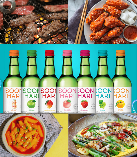 [Lotte] Chum Churum SoonHari Flavored Soju 375ml (12%) 롯데 처음처럼 순하리 과일소주