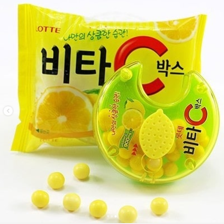 [Lotte] Vita C Box 17.5g  롯데 비타C박스