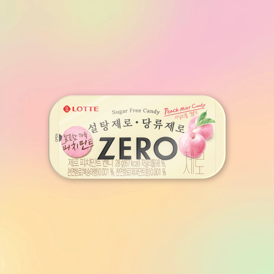 [Lotte] Zero Candy & Citrus Yuja Jelly 롯데 제로 캔디 & 시트러스 유자 젤리 (4종)