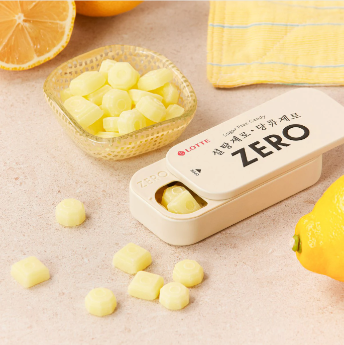 [Lotte] Zero Candy & Citrus Yuja Jelly 롯데 제로 캔디 & 시트러스 유자 젤리 (4종)