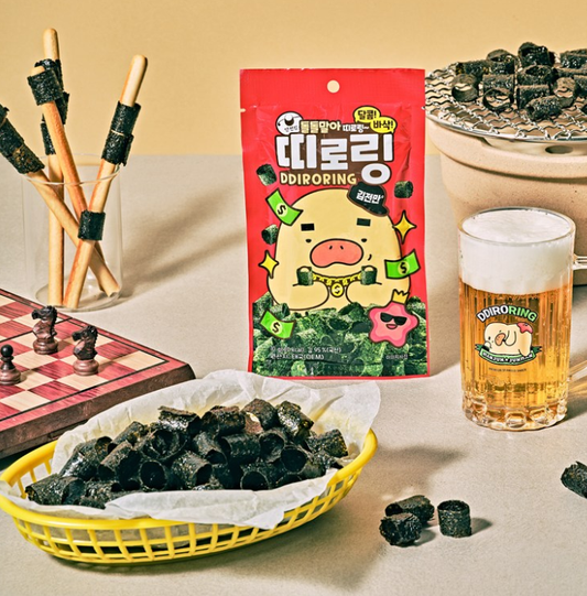 [Manjeon Gim] Ddiro-ring Seasoned Seaweed 10g [만전김] 띠로링 조미김