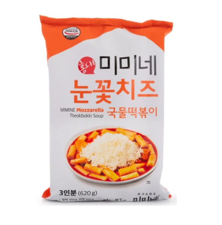 경기 Fair [Mimine]  Tteokbokki (Original  & Mozzarella Cheese) 미미네 오리지널 & 눈꽃치즈 떡볶이