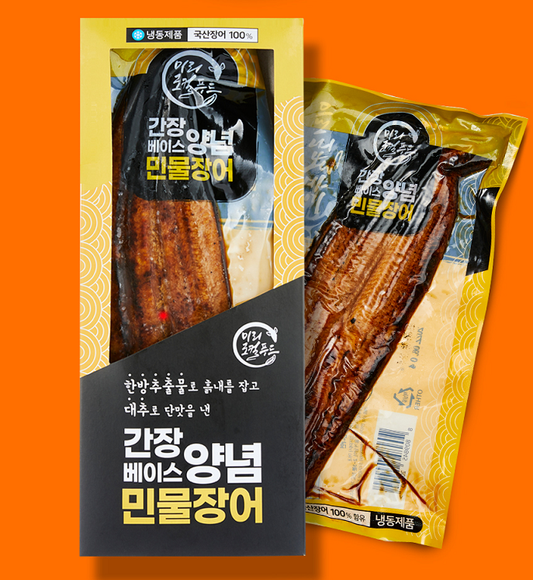 [Mirifood] Soy Sauce-based seasoned Freshwater Eel 150g 미르푸드 간장 양념 민물장어