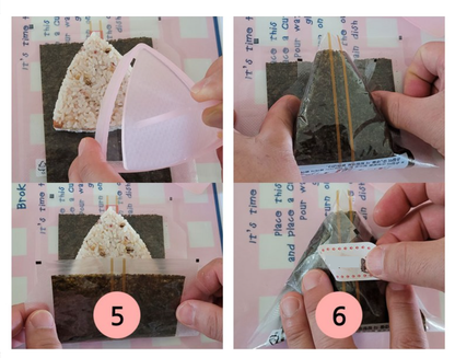 [Myungga] Triangle Gimbap Mold | 명가 삼각김밥틀 주먹밥 도시락 김밥틀
