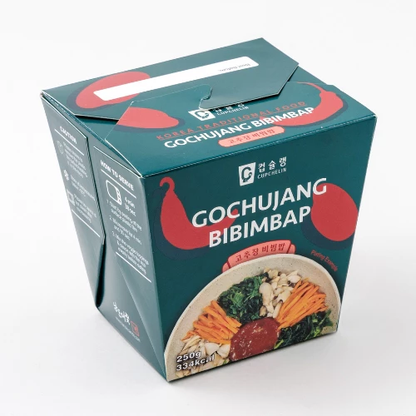 Korean Ready Meal – Bibimbap & Traditional Japchae 250g 고추장비빔밥 / 강된장비빔밥 / 전통잡채