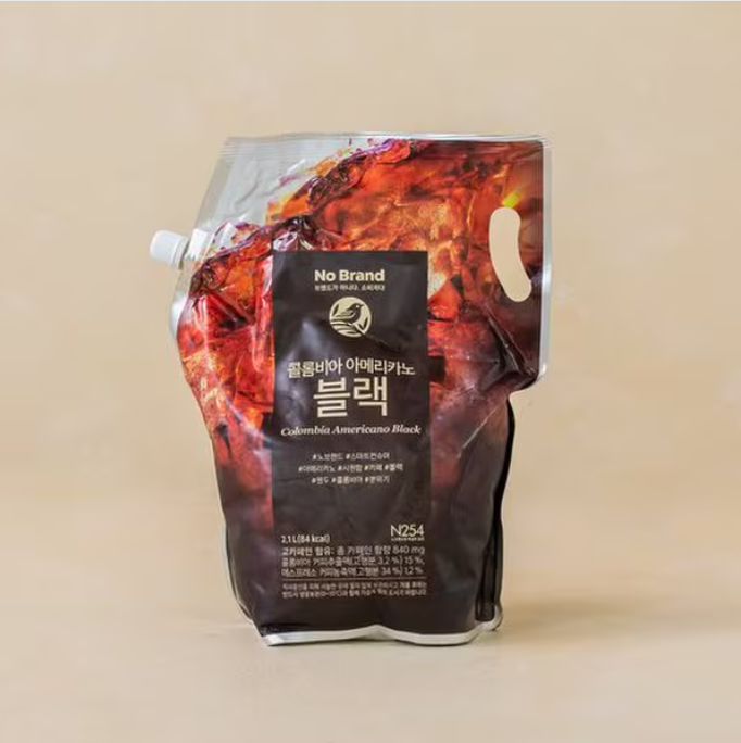 [No Brand] Colombia Americano Black 2.1L [노브랜드] 콜롬비아 아메리카노 블랙