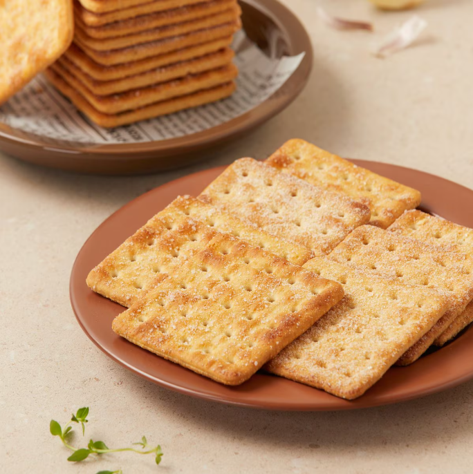 [No Brand] Garlic Cracker 216g   노브랜드 갈릭크래커