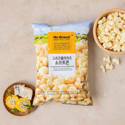 [No Brand] Popcorn (Butter & Salt / Gorgonzola Cheese)  [노브랜드] 팝콘 2가지 맛 (버터&솔트 / 고르곤졸라 치즈)
