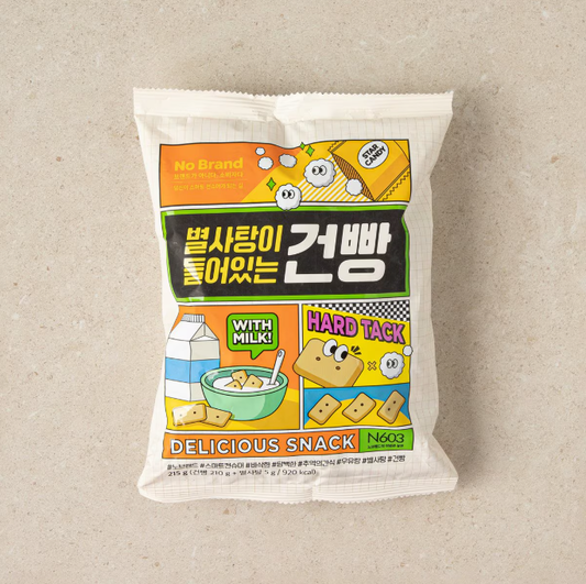 [No Brand] Hardtack Snack with Star Candy 215g 노브랜드 건빵 별사탕이 들어있는 건빵